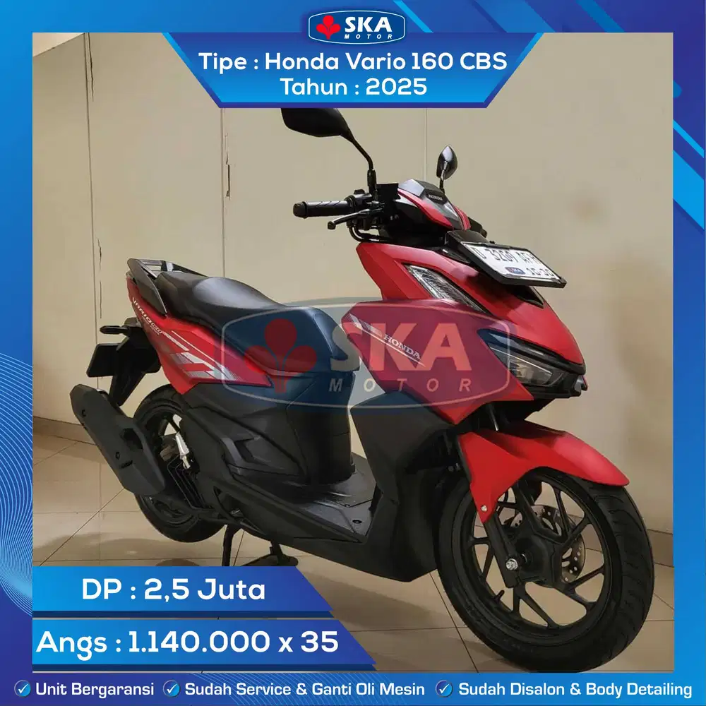 Honda Vario 160 CBS Tahun 2025
