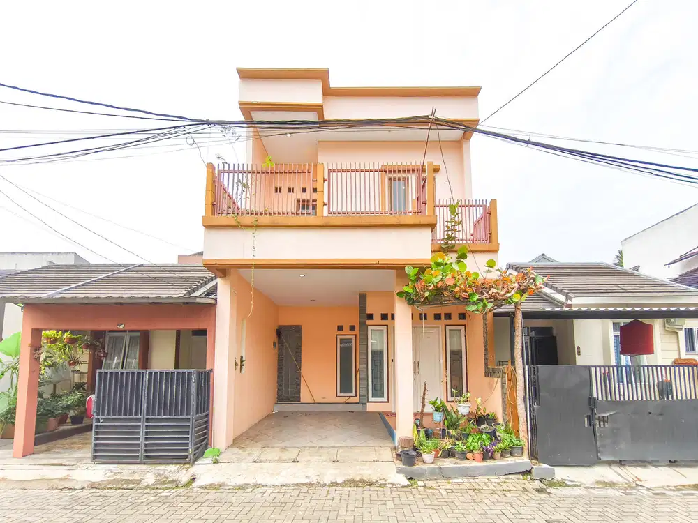 Rumah Minimalis 15 Menit ke Gerbang Tol Serpong 2 Bebas Banjir J-37036