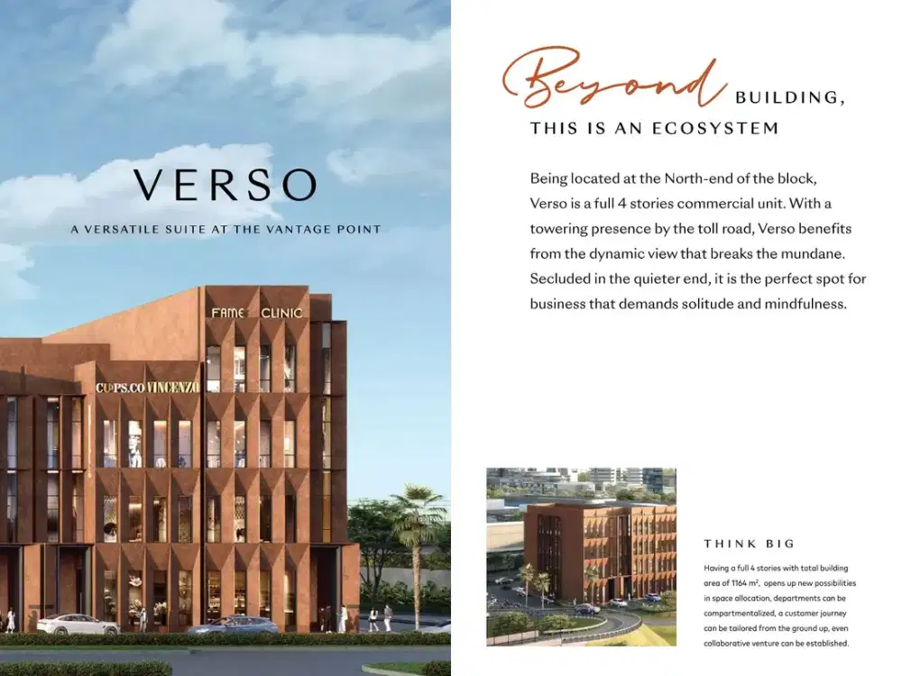 Domain Business Suite, Bangunan Komersial Eksklusif 4 Lantai – Lokasi Terbaik Alam Sutera