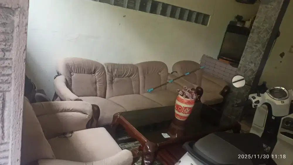 Sofa Kayu Jati Tua Asli