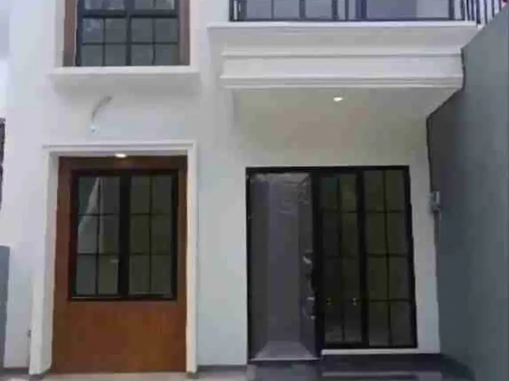 Townhouse cluster di Jagakarsa Jakarta Selatan 2 lantai 3 kamar tidur strategis 9 menit ke stasiun LRT Lenteng agung dan pintu tol Brigif, Andara