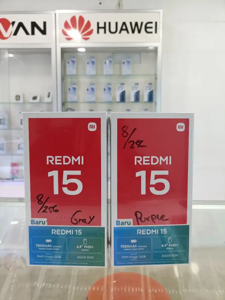 Redmi 15 (8/256) GB Baru Resmi Xiaomi¹