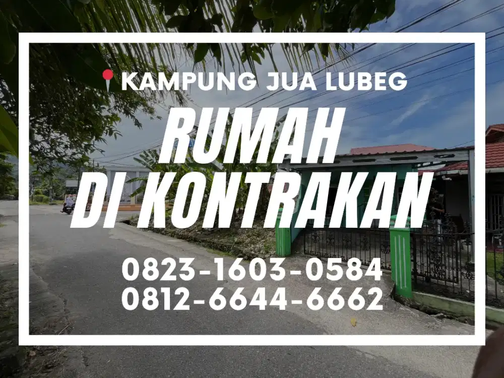 DIKONTRAKAN RUMAH MINIMALIS ISTIMEWA, HARGA NEGO!!!