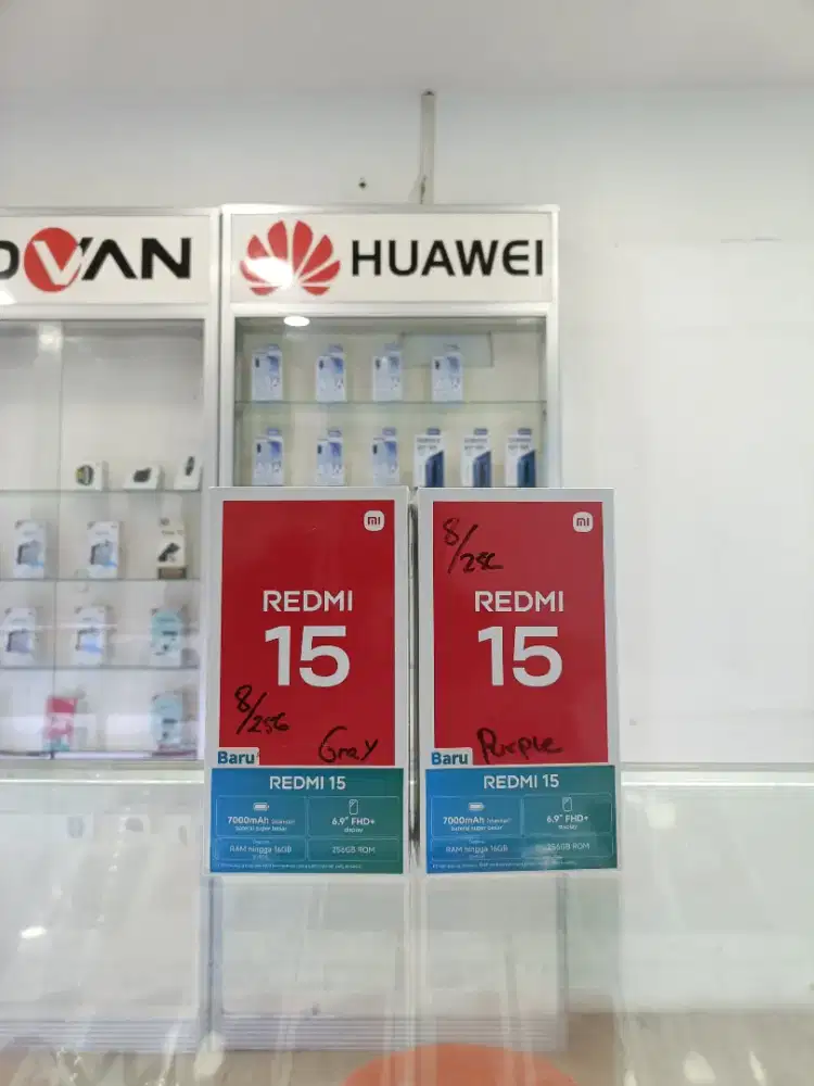 Redmi 15 (8/256) GB Baru Resmi Xiaomi³