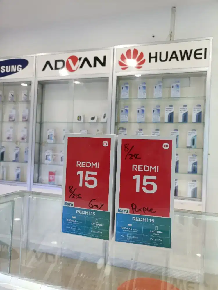Redmi 15 (8/256) GB Baru Resmi Xiaomi⁴
