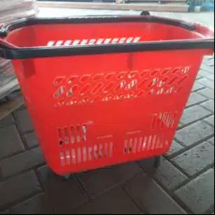 TROLI KERANJANG RODA, TEMPAT SAMPAH, RAK ALAT MAKAN, KOTAK PENSIL