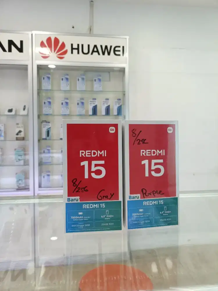Redmi 15 (8/256) GB Baru Resmi Xiaomi⁵