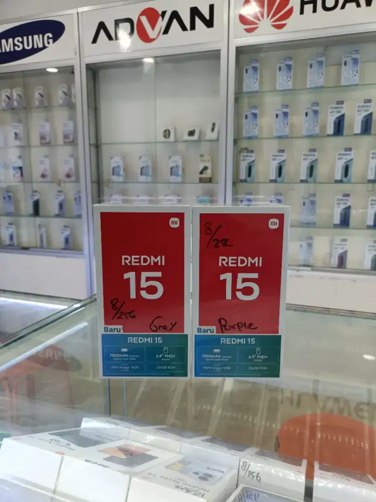 Redmi 15 (8/256) GB Baru Resmi Xiaomi⁷