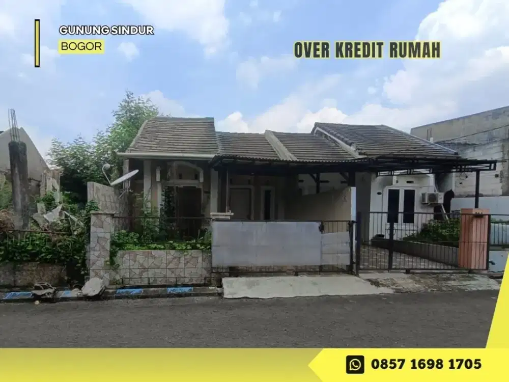 Jual Take Over Rumah dkt Tol Cimanggis 129JT di Bukit Golf Riverside