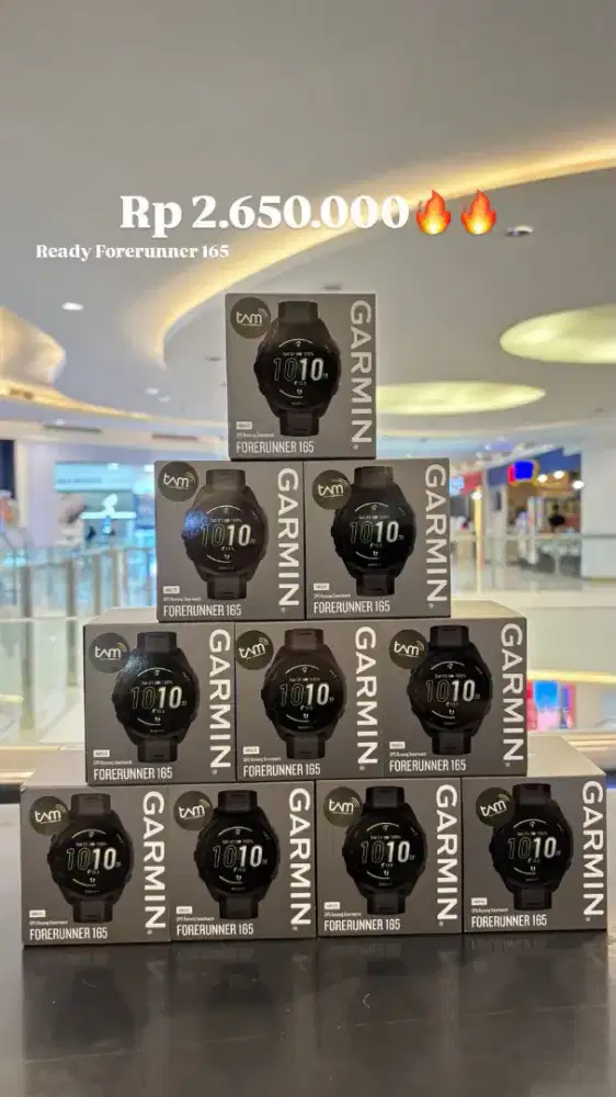 Ready guys garmin forerunner 165