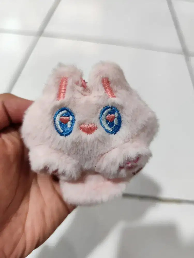 KEYCHAIN CUTE PINK CAT