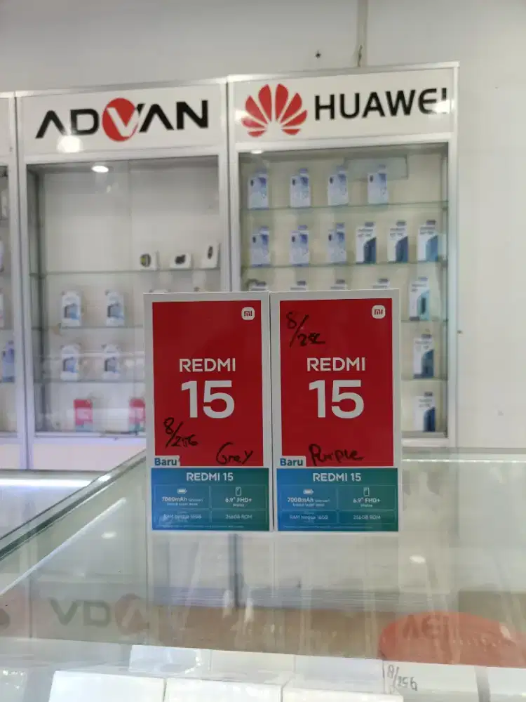 Redmi 15 (8/256) GB Baru Resmi Xiaomi ⁹