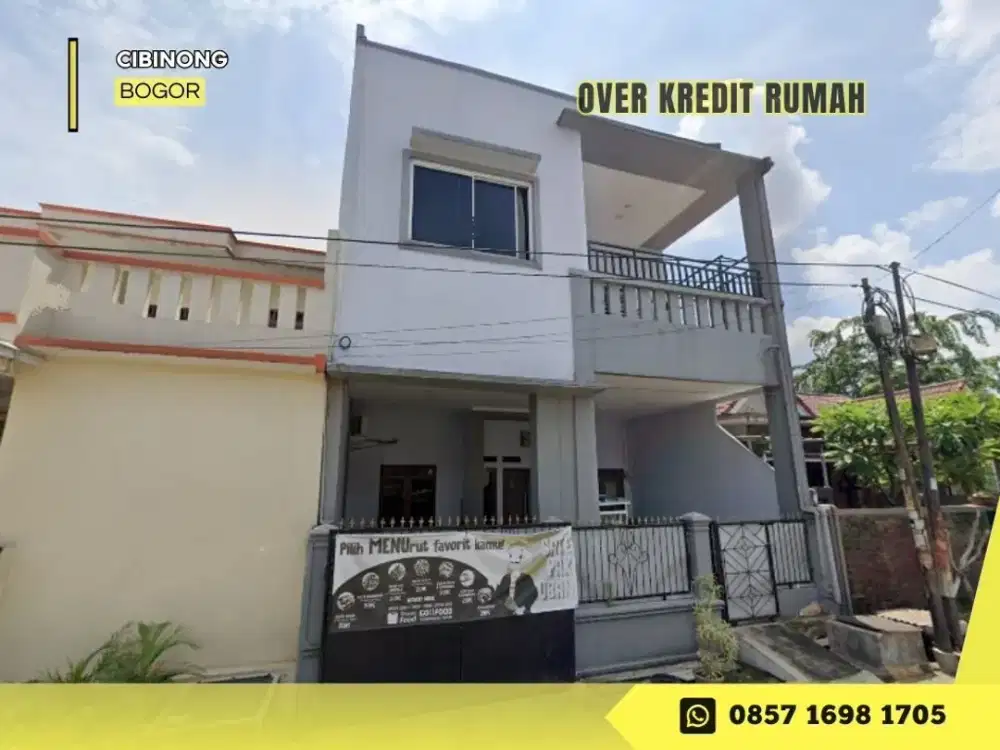 Jual Rmh Over Kredit 2LT 148JT dkt Stasiun di Perum Puri Nirwana 3