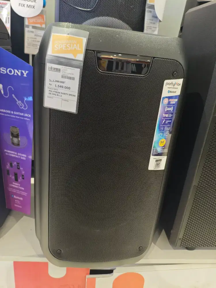 POLYTRON PARTY SPEAKER PPS 8L12