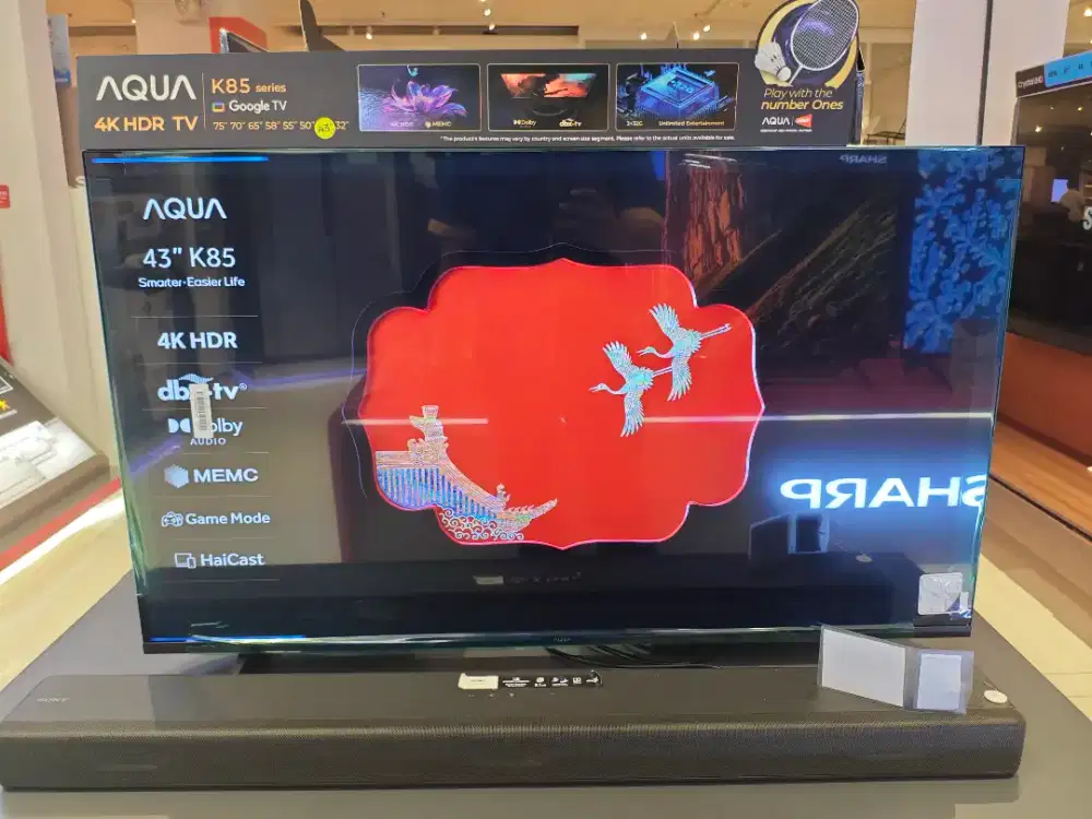 AQUA GOOGLE TV 43K85FUX 43