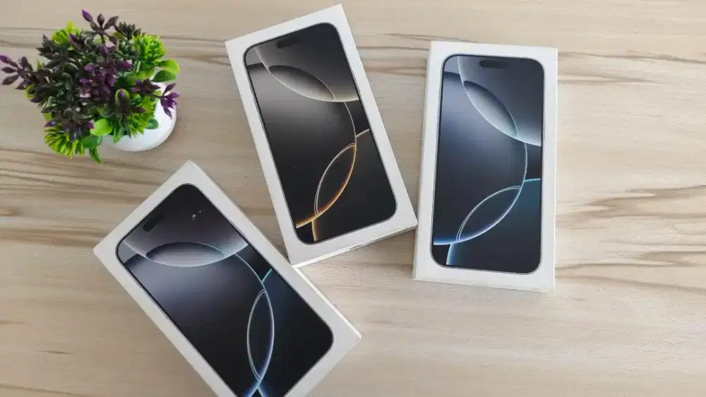 READY IPHOME 16 PROMAX, GARANSI RESMI SYARAT KTP ASLI