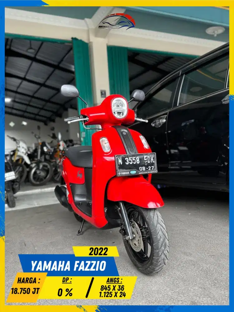 YAMAHA FAZZIO 2022 NDANG PANTAU MASZEHH HIKMAH MOTOR KEPUH MALANG