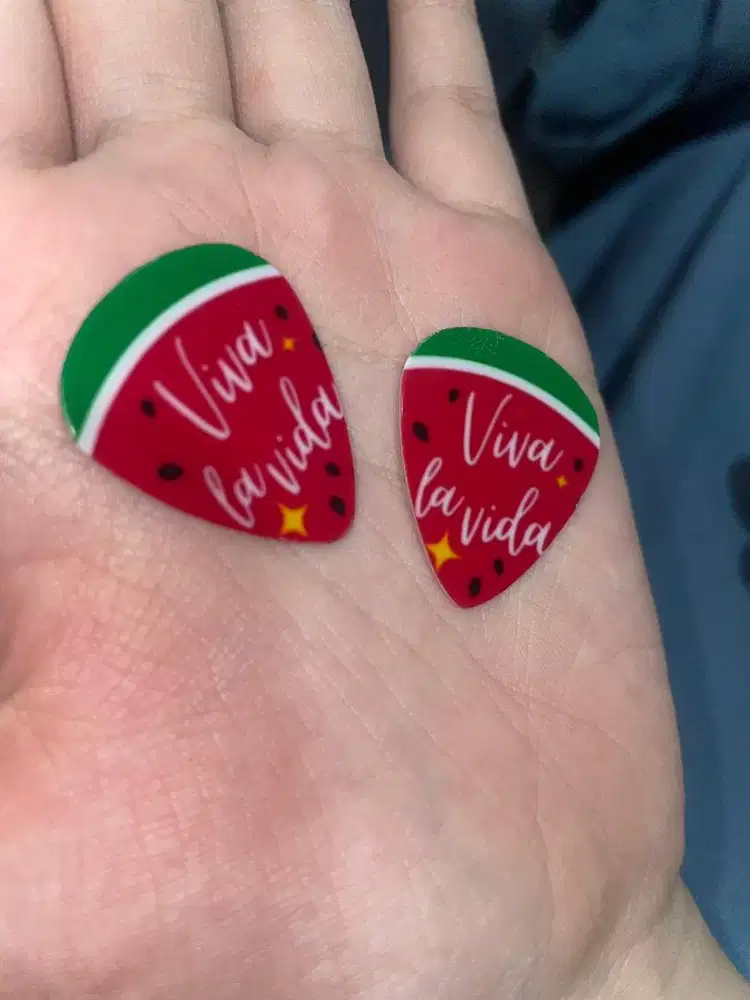 Pick gitar watermelon