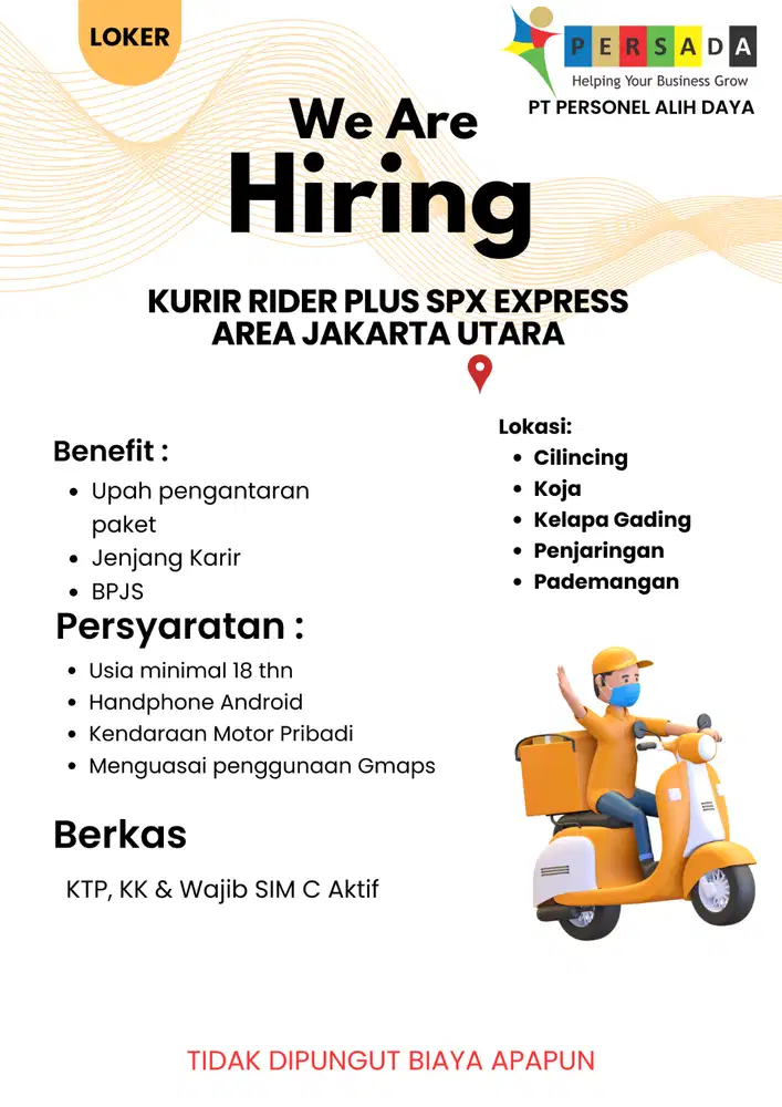 KURIR RIDER PLUS SPX