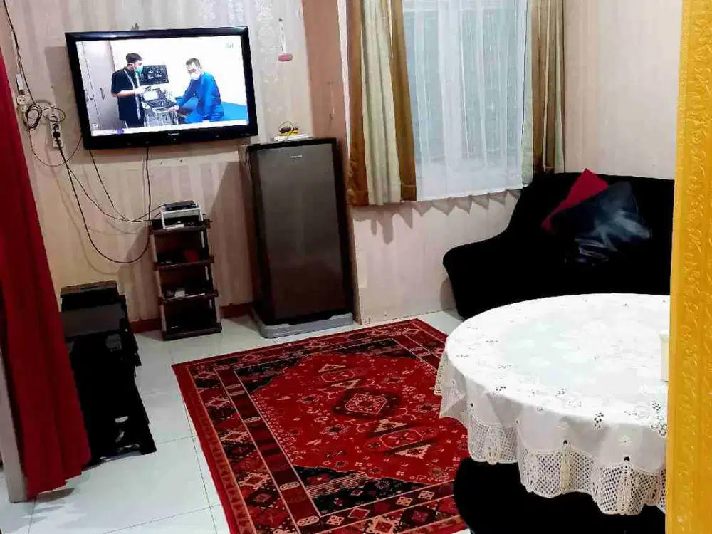 DISEWAKAN RUSUNAMI BANDAR KEMAYORAN ​2 BR FULL FURNISHED DEKAT JIEXPO