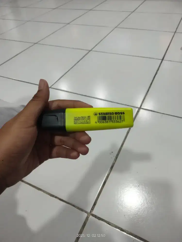 Preloved Stabilo Kuning, Stabilo Boss
