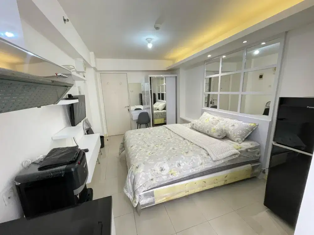 APARTEMEN BASSURA CITY! SEWA STUDIO FURNISHED - FLAMBOYAN FREE IPL