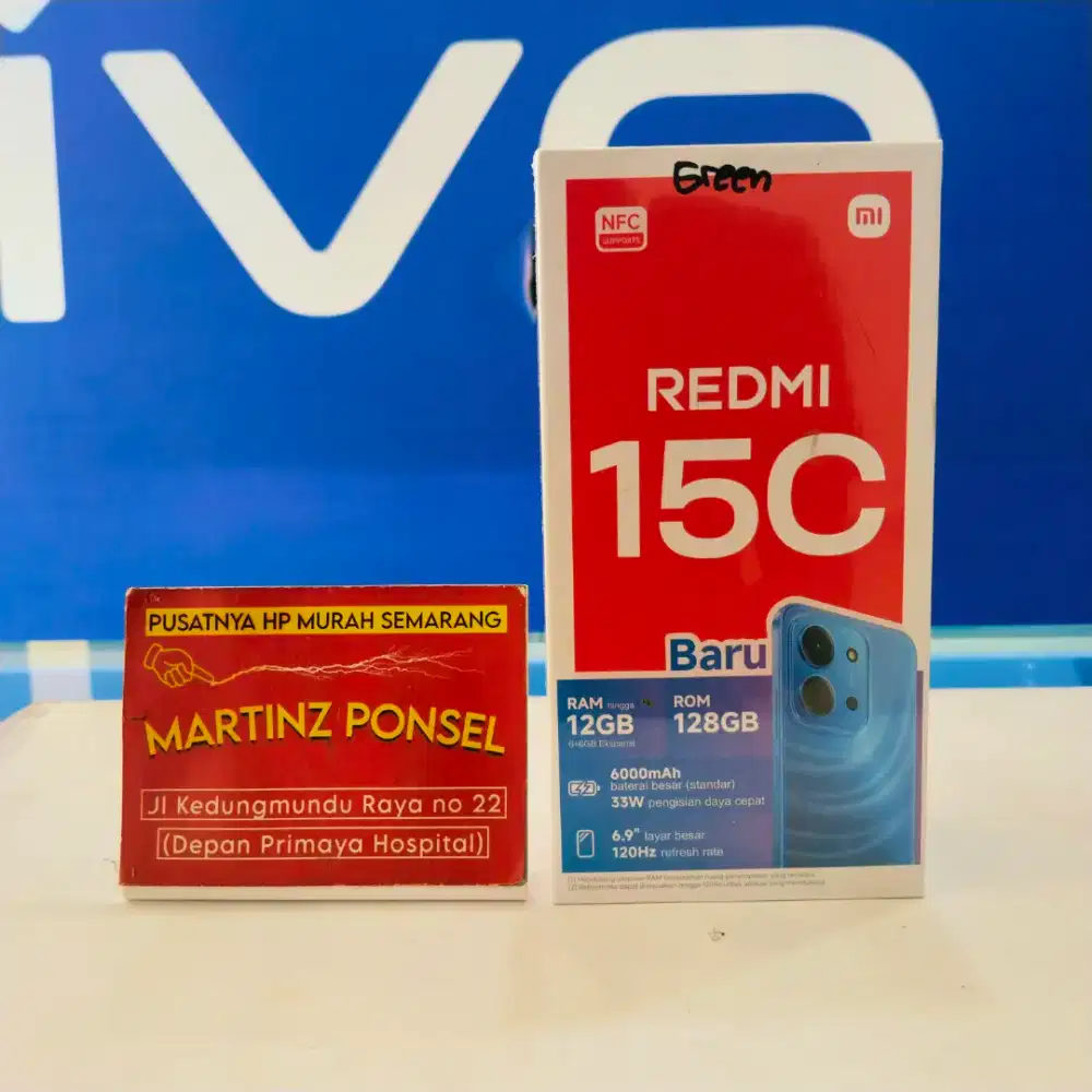 REDMI 15C 6/128 Termurah