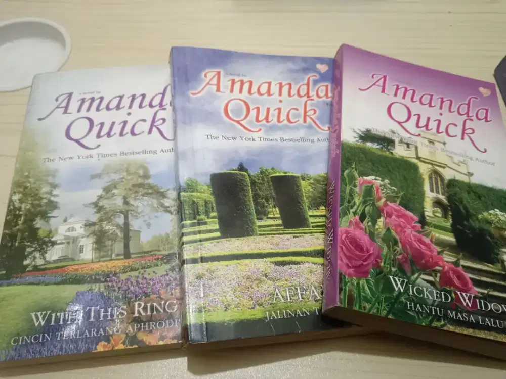 Buku novel amanda quick