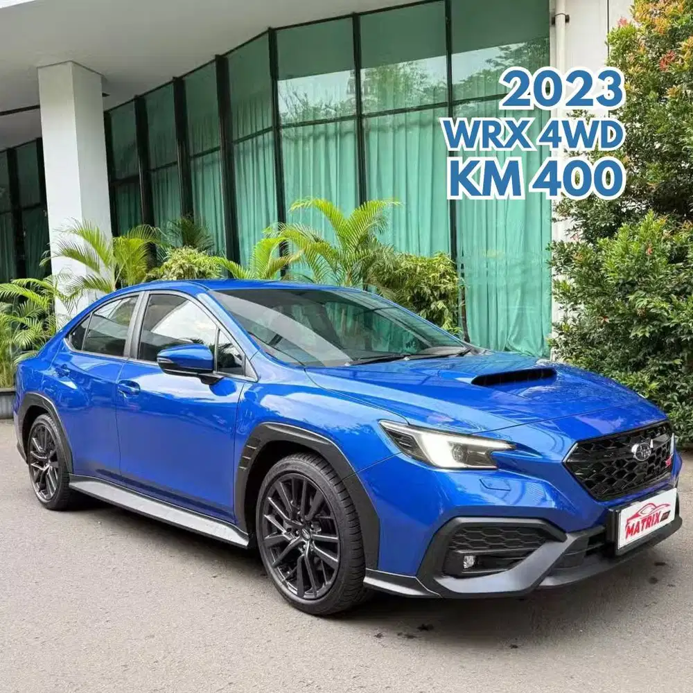 Subaru WRX 4WD MT 2023 Blue on Black Biru TS Eyesight Strut Bar Sti
