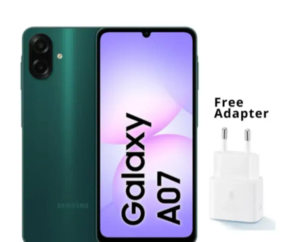 SAMSUNG GALAXY A07 8/256 FREE TRAVEL ADAPTER