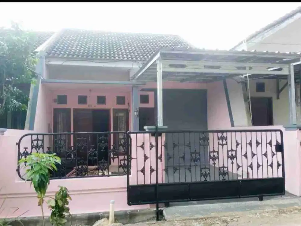 DISEWAKAN RUMAH KOMERSIL 1 LANTAI SIAP HUNI DIPERUMAHAN BUMI PUSPA KENCANA III