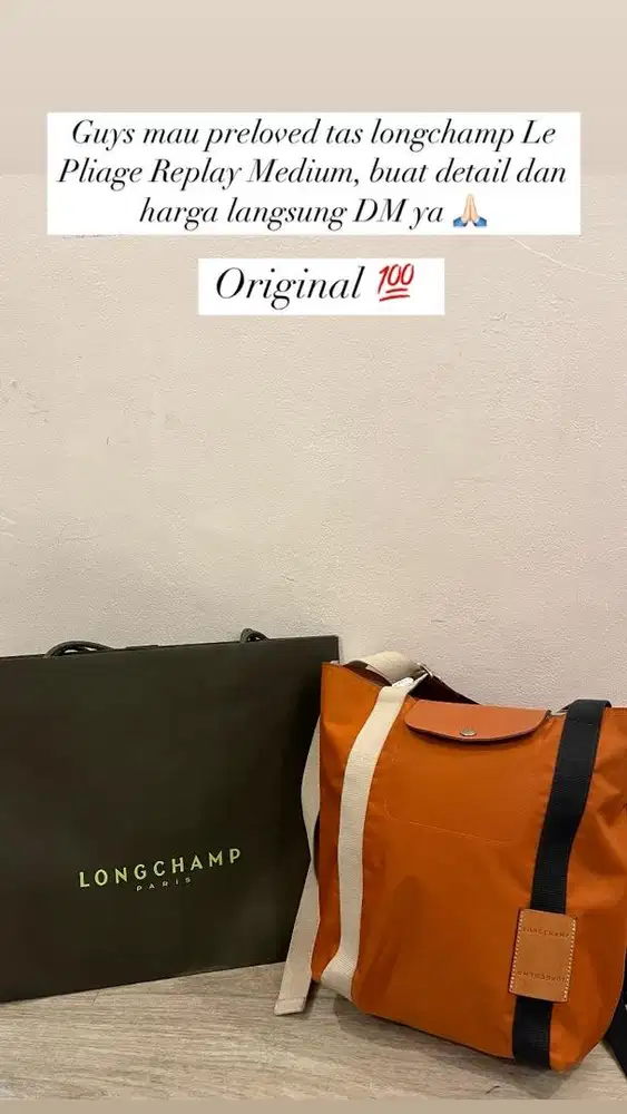 Longchamp Le Pliage Replay