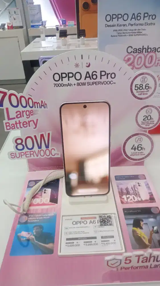 Credit Oppo A6pro by home credit gratis 2x angsuran