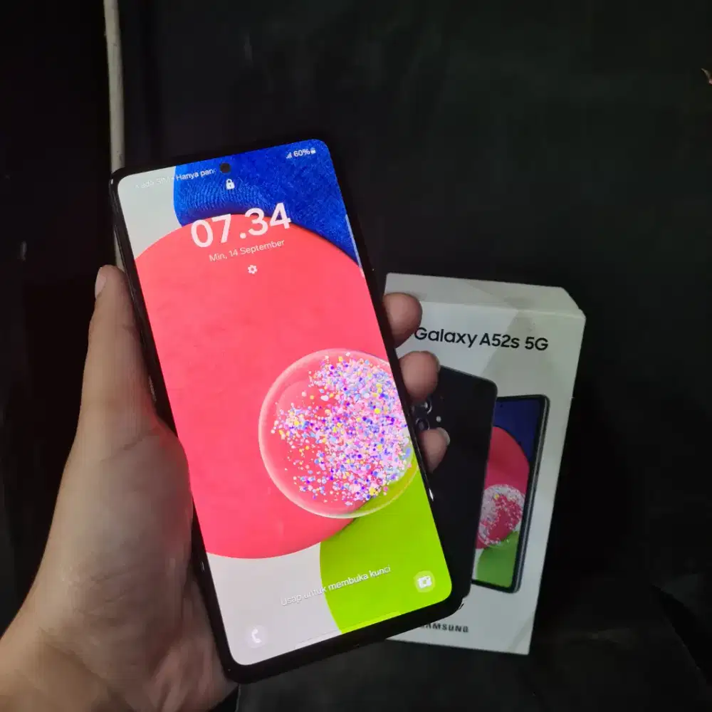 Samsung Galaxy A52s 5G 8/256 Black – Sein Lengkap