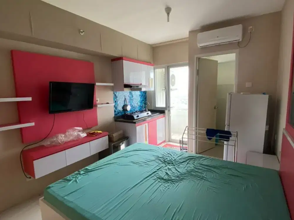 Dijual Apartemen Educity Tower Harvard Studio Full Furnished Cakep H1602
