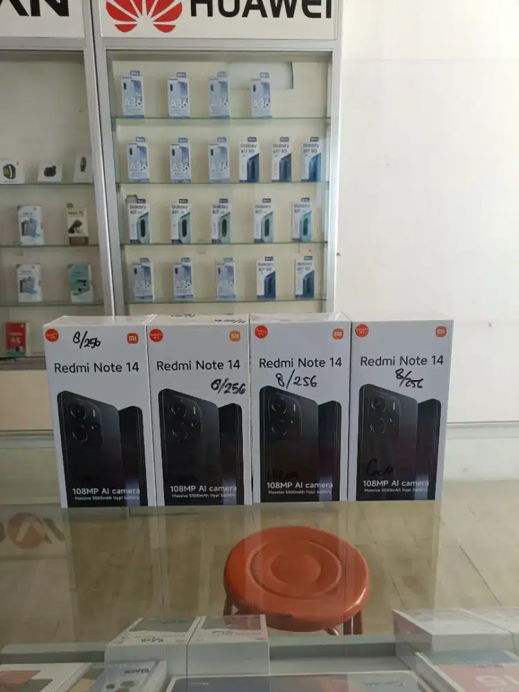 Redmi Note 14 (8/256) GB Baru Resmi Xiaomi⁷