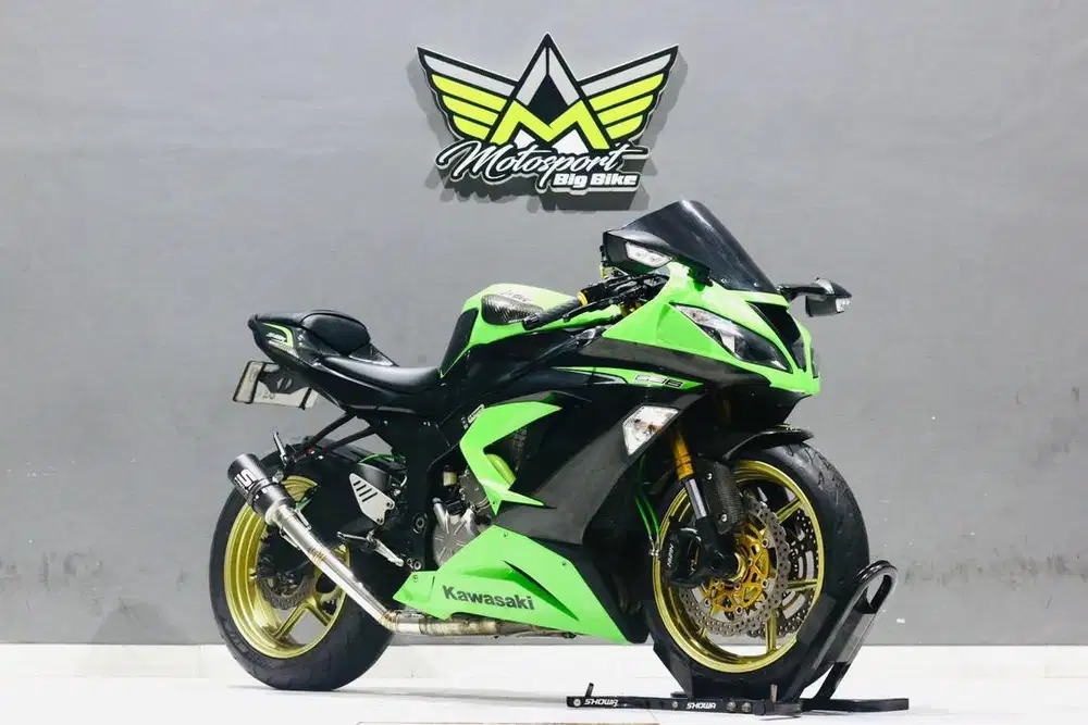 Kawasaki ZX636R like new mesin sehat suara gahar 4 silinder siap gass