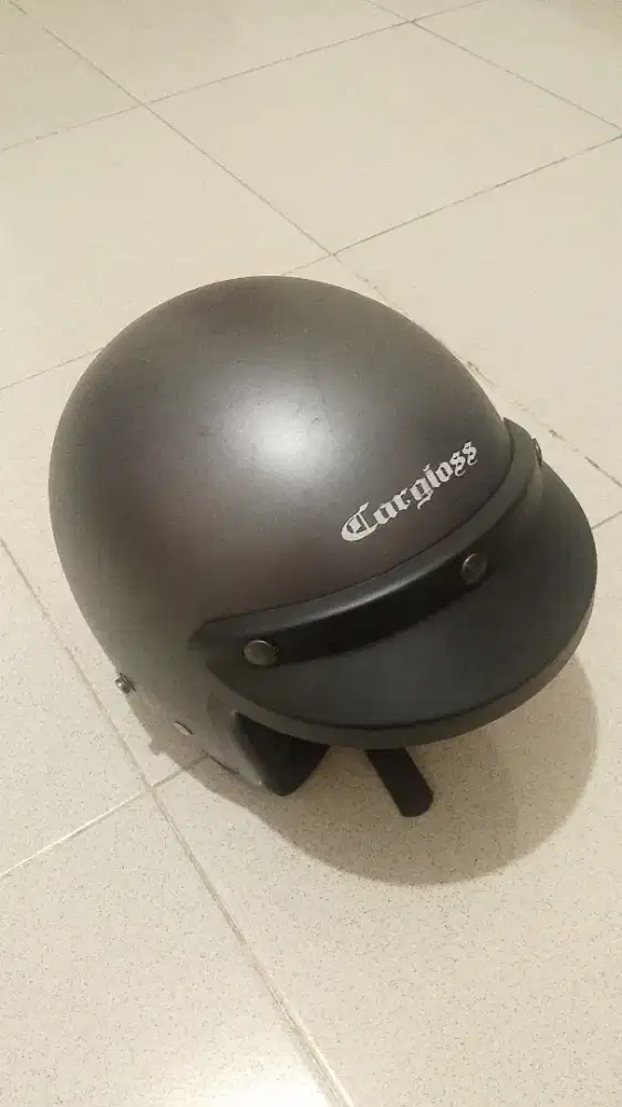 Helm Cargloss Grey Doff size M