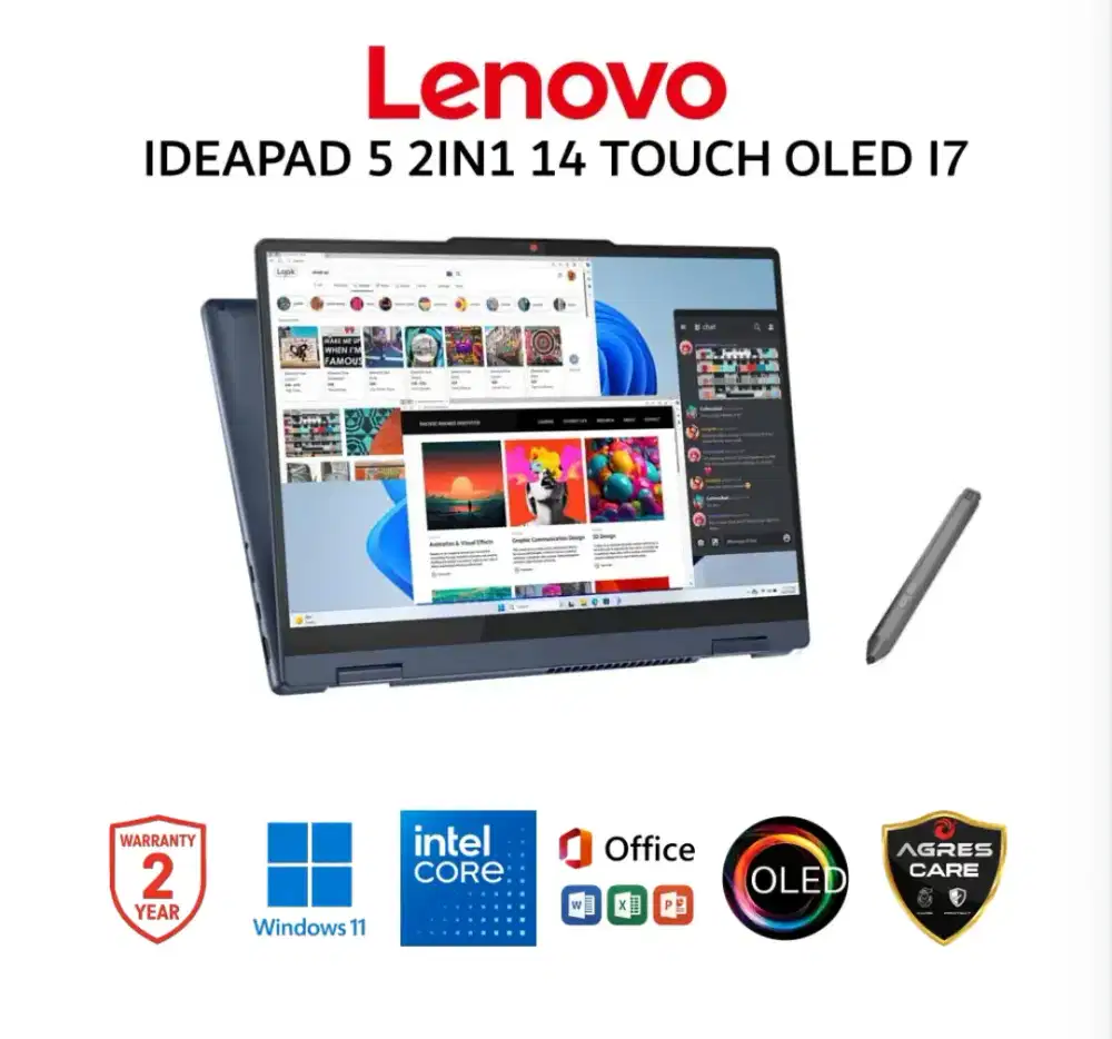 Lenovo Ideapad 5 2IN1 14 touch