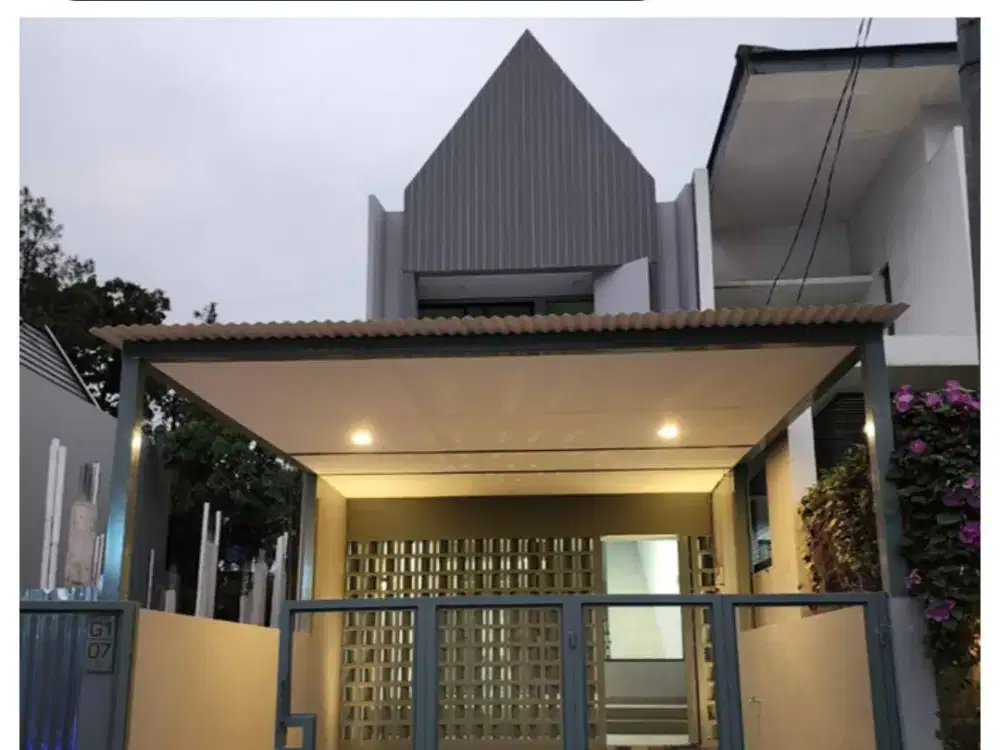 JANGAN LEWATKAN RUMAH CANTIK INI! BRAND NEW MODERN HOUSE GRIYA LOKA BSD .MRB26.