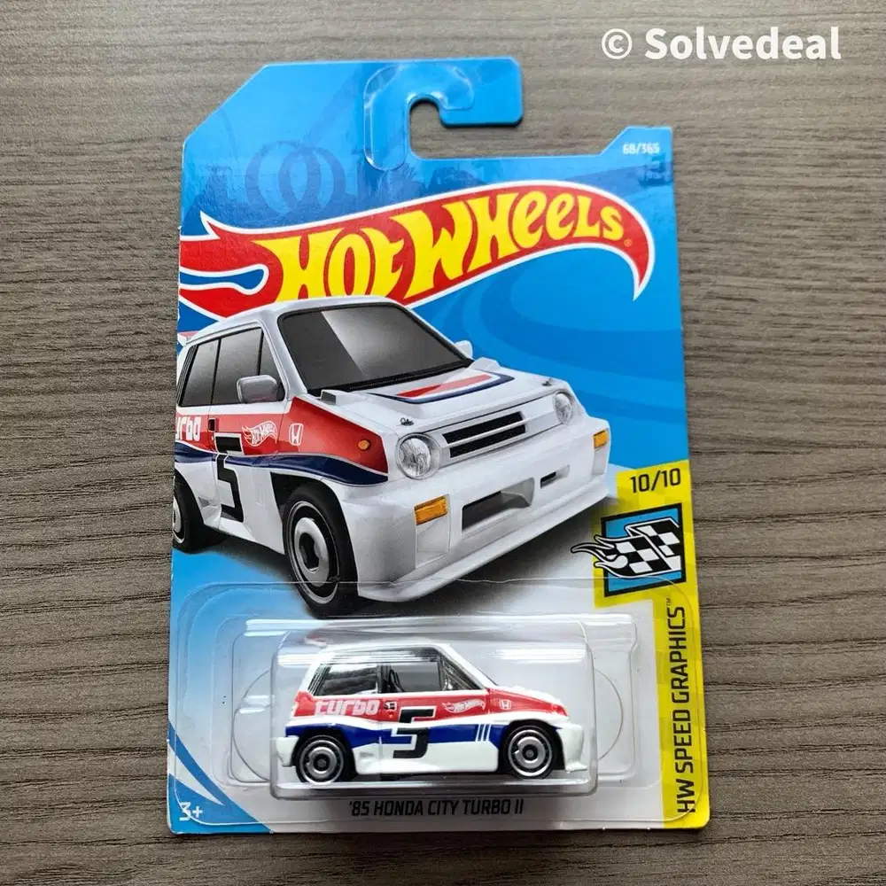 Hot Wheels 85 Honda City Turbo II 2018 Putih