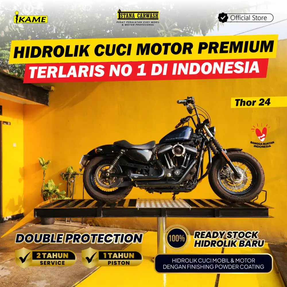 Hidrolik Cuci Motor Moge