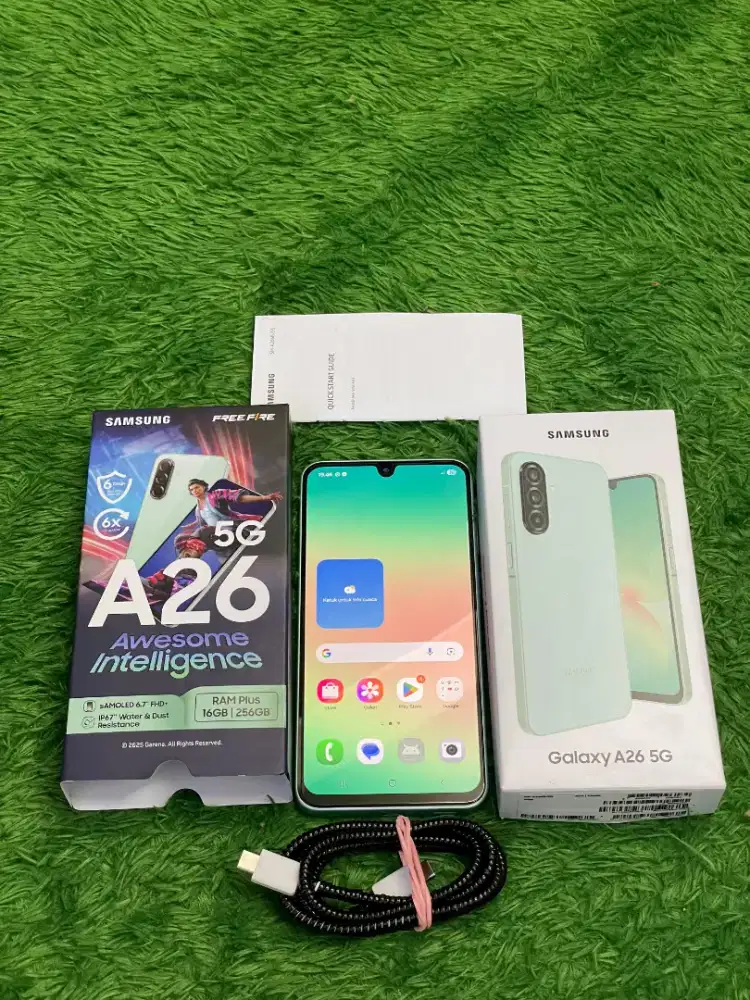 SAMSUNG A26 5G 8/256gb garansi panjang