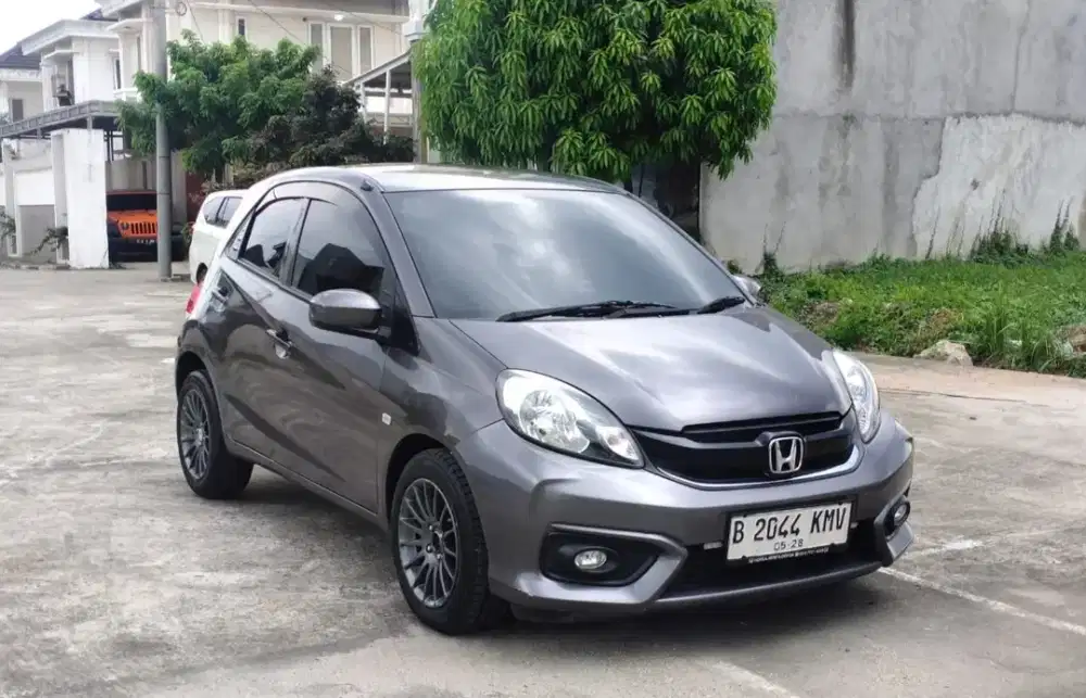 (Tdp 5jt) Honda Brio e cvt matic 2018 (at)