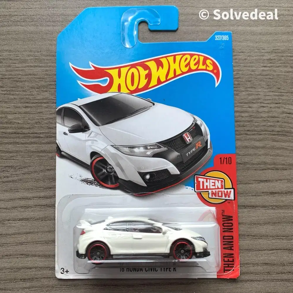 Hot Wheels 16 Honda Civic Type R 2017 Putih
