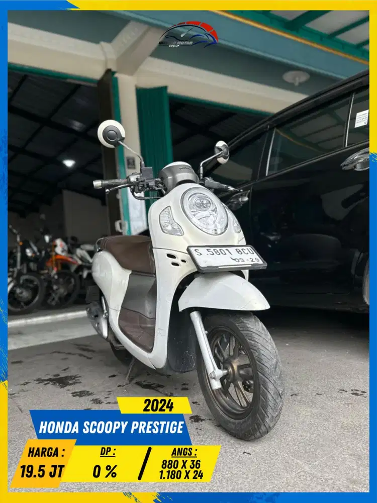 HONDA SCOOPY PRESTIGE 2024 PLAT S MURMER HIKMAH MOTOR KEPUH MALANG