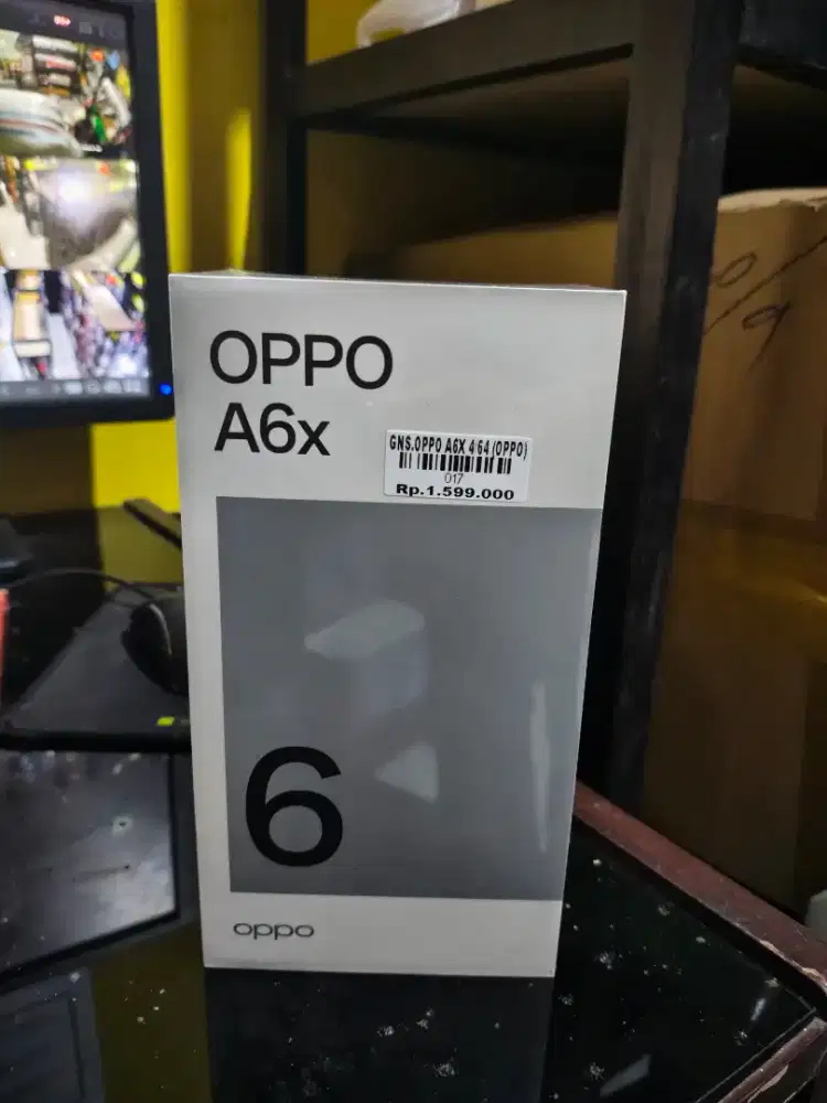 Oppo A6x 4/64 garansi resmi 1tahun Atlantis dahsyat