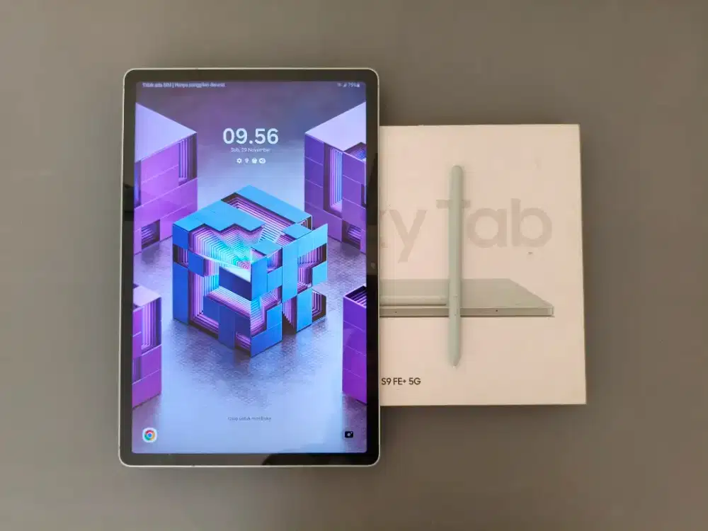 Samsung Galaxy Tab S9 FE+ Plus 5G 12/256 X616 - Fullset, Resmi Sein