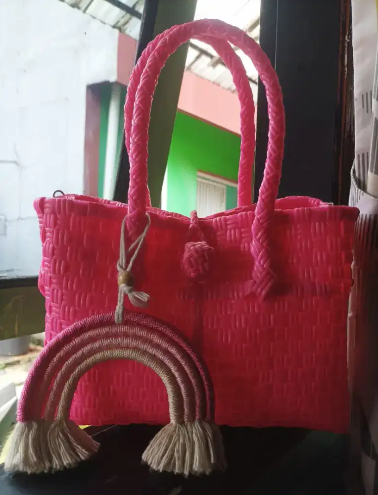 Hand Bag Anyam (preloved)