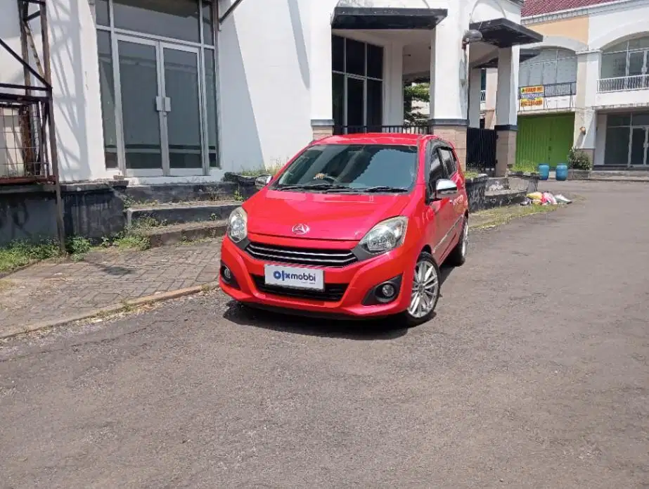 Like New - DAIHATSU AYLA 1.0 X BENSIN A/T 2019 MERAH